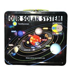 Smithsonian Solar System Large Tin Fun Box